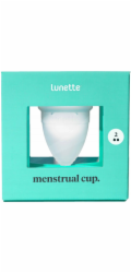 Lunette LUNETTE_Menstruační kalíšek průhledný 46 mm