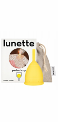 Lunette LUNETTE_Menstruační kalíšky 41 mm žluté
