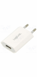 LogiLink Nabíječka do zásuvky s USB-A, 5W, 5V/1A, USB-A