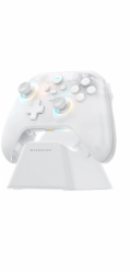 NoName Bezdrátový herní ovladač Machenike G3 V2 s nabíjecí stanicí - bílý