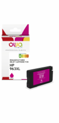 OWA ARMOR ink pro HP 3JA28AE,(963XL),červená/magenta