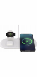 Devia Nabíječka Indukční nabíječka pro Apple iPhone, hodinky Airpods, Devia 2000 mA 3v1