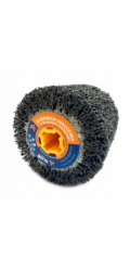 Glob Válcový brusný kotouč z tvrdé pěnové netkané textilie GLOB TOOLS 100x100x19mm zrnitost 40 Leštící stroj