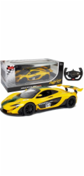 Rastar Auto R/C McLaren P1 GTR Rastar 1:14 žlutý dálkový ovladač