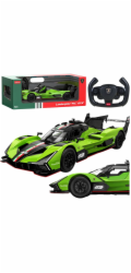 Rastar Lamborghini SC63 RC závodní auto na dálkové ovládání Rastar Green 1:14