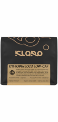 NoName Kávová zrna Klaro - Etiopie LOCO LOW-CAF Omniroast kávová zrna s nízkým obsahem kofeinu 250 g