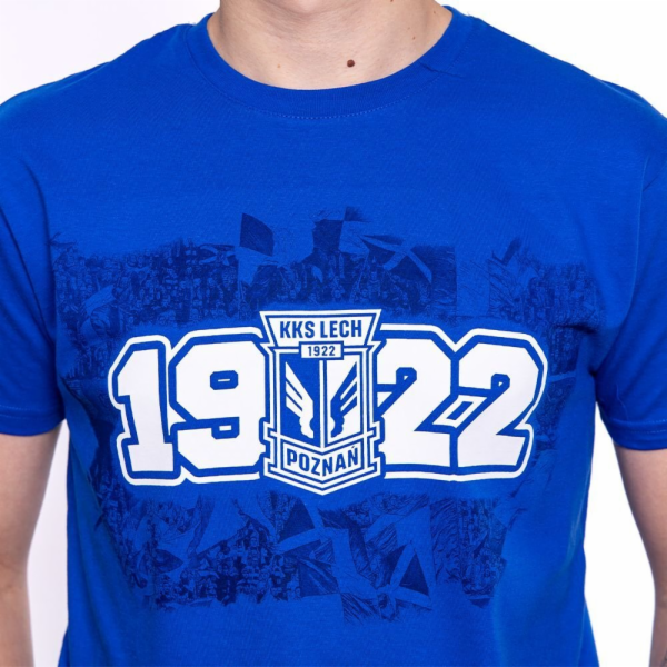 KKS Lech Tričko 1922 modré, velikost 2XL