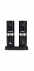 Webber Mlýnek na koření ELEKTRICKÝ MLÝNEK NA PEPŘ A SŮL, BATERIOVÝ, USB, 2 KS, WEBBER PREMIUM