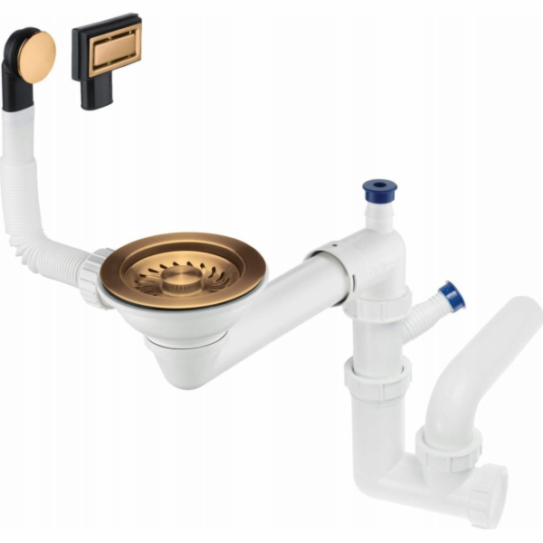 Sifon pro jednomiskový granitový dřez - Space-Saver