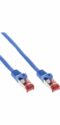 InLine patchcord S/FTP, PiMF, Cat.6, 250MHz, PVC, modrý 30m (76430B)