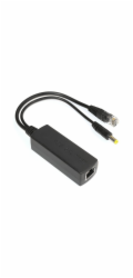 XtendLan XL-POES-12V2, PoE splitter 802.3af, 100Mb, stabilizovaných 12V/1.2A, přep. ochrana
