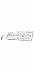 MSI set klávesnice s myší FORGE K210 Wireless Combo White/ bezdrátový/ bílostříbrný/ dobíjecí/ USB/ CZ+SK layout
