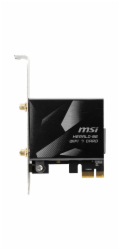 MSI WiFi PCIe adaptér HERALD BE9400 WI-FI 7/ PCI-E/ 6 GHz/ 5GHz/ 2,4GHz