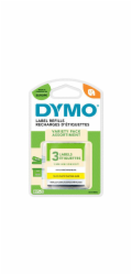 Dymo Letratag Starter Pack Pap./Plastik gelb, Metall silber