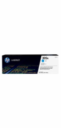 HP 305A Cyan LJ Toner Cart, CE411A (2,600 pages)
