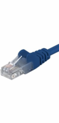 PremiumCord Patch kabel UTP RJ45-RJ45 CAT6 3m modrá