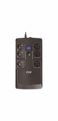 FSP UPS NanoFit 800 / USB / dotykový displej / 800VA / 480 W