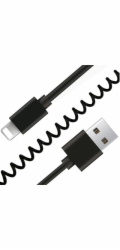 GEMBIRD Kabel USB A Male/Lightning Male, 1,5m, černý, kroucený