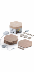 Nanoleaf Sada 7 světelných panelů Nanoleaf Elements Hexagons Starter Kit - světelné panely (7 panelů, 1 ovladač)