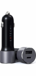 Satechi SATECHI 72W PD adaptér do auta Type-C | Vesmírně šedá