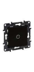 Legrand Niloe Step 863573 TV koncová anténní zásuvka, černá