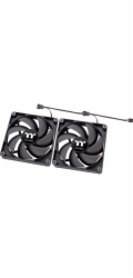Thermaltake CT140 PC Cooling Fan (schwarz, 2er Pack, 140 mm)