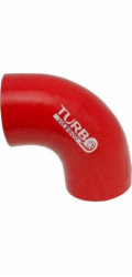 TurboWorks_G Koleno 90 stupňů TurboWorks červené 60 mm