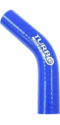TurboWorks_B Koleno 45 stupňů TurboWorks modré 28 mm XL