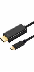 Art Kabel USB USB-C na HDMI 1,8 m černý (KABUSBC OEM-C3-2)