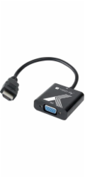 Techly Adaptér AV HDMI - D-Sub (VGA) černý (IDATA HDMI-VGA2P)