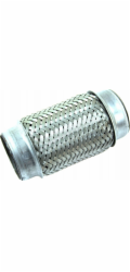 TurboWorks Flexibilní konektor výfuku 70x100mm Standard 201SS