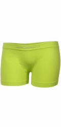 Brubeck chlapecké boxerky Comfort Cotton Junior, limetkové, velikost 140/146 (BX10530)