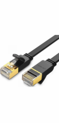 Ugreen UGREEN NW106 plochý síťový kabel Ethernet RJ45, Cat.7, STP, 8m (černý)
