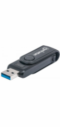 Manhattan Čtečka karet SD/MicroSD/MMC karet 24 v 1 s USB 3.0 rozhraním (101981)