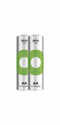 GP AA ReCyko 2 600 mAh, nabíjecí (HR6), 2 ks 