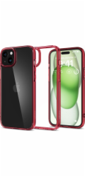 Spigen Ultra Hybrid, červený krystal - iPhone 15 Plus