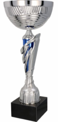 Tryumf Triumph Cup, stříbrno-modrý kov, TM (7156E)