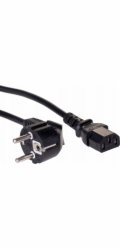 Akyga Napájecí kabel Napájecí kabel AKYGA AK-PC-05C CU CEE 7/7 / IEC C13 5m