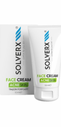 Solverx Skin krém na obličej pro akné a mastnou pleť 50 ml