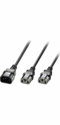 Lindy NAPÁJECÍ KABEL C14 NA 2 X C13/1M 30363 LINDY