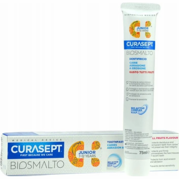 Curasept Biosmalto Junior pasta 75ml