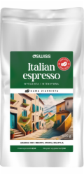 4Swiss čerstvě pražená švýcarská italská espresso kávová zrna 500 g