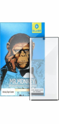 Blueo Tvrzené sklo 5D Mr. Monkey Glass - pro Samsung Galaxy S22 černé (Strong Lite)