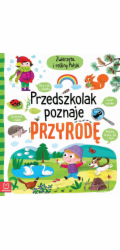 Aksjomat Kniha Axiom: Předškoláci se učí o přírodě. Zvířata a rostliny. Polština. 5+. Pevná vazba.