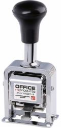 Office Products Kancelářské potřeby Číslovka Kancelářské potřeby 6místná automatická stříbrná