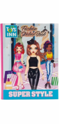 Stnux Omalovánka Fashion Sticker Book s módními samolepkami 8530 STNUX