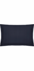 Atmosphera Bavlněný povlak na polštář , 50 x 70 cm, tmavě modrá