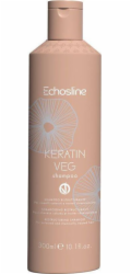 Echosline Keratin Veg Regenerační vlasový šampon 300ml