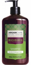 Arganicare Šampon Macadamia pro suché a poškozené vlasy 400 ml