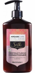 Arganicare Silk kondicionér pro rozčesávání s hedvábím 400 ml